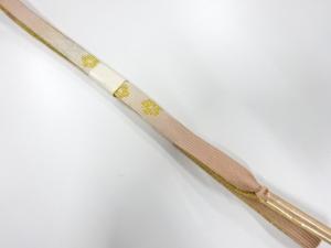 未使用品　正絹　高麗　手組帯締め